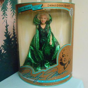 Marilyn Monroe Collector's Series Emerald Evening Doll Limited Edition 1993 New